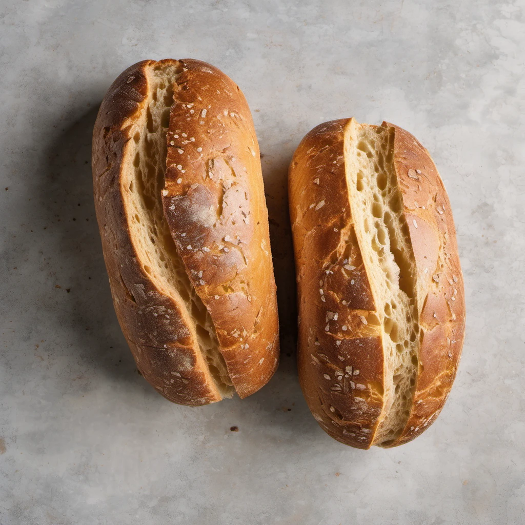 Pão sem glúten tradicional